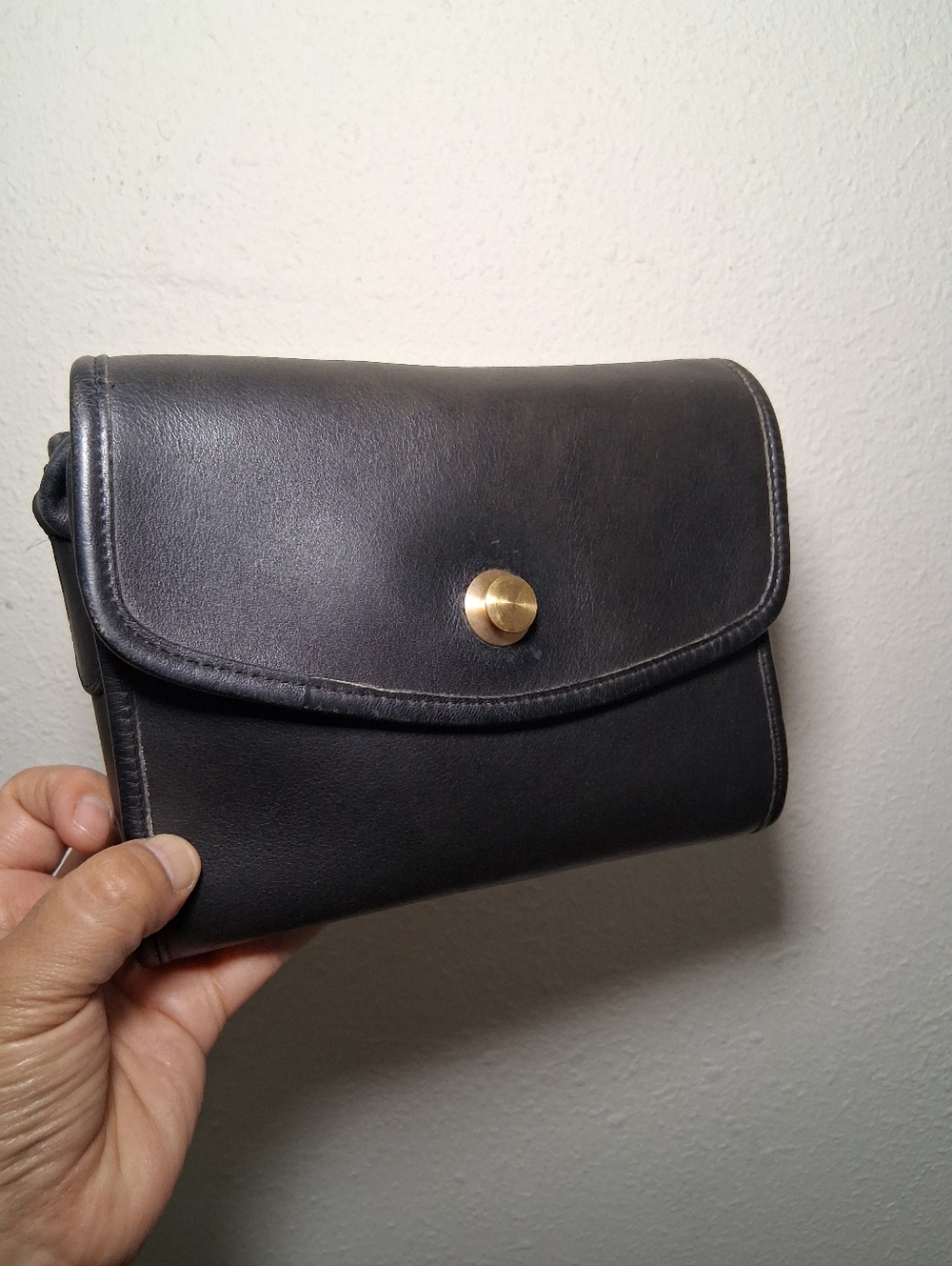 Vintage Coach Black Chryste Bag